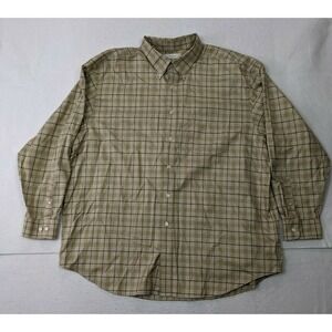 Turnbury European Fabric Mens Shirt Sz‎ XXL Cotton Tan Brown